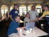photo of group looking at PC screen showing NBAers Playground home page
